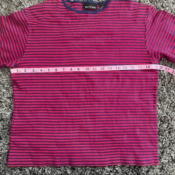 Bay Studio Stripes top Size Medium - Picture 2 of 6